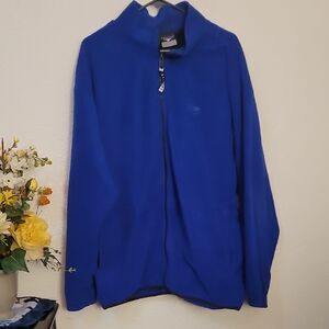 Men's Royal Blue Zip-Up Sweater‎